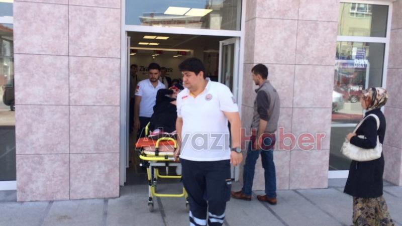 Bankada Aniden Yere Yığıldı