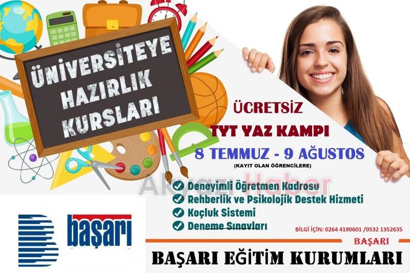 BAŞARI EĞİTİM KURUMLARI KALDIĞIMIZ YERDEN DEVAM EDİYOR