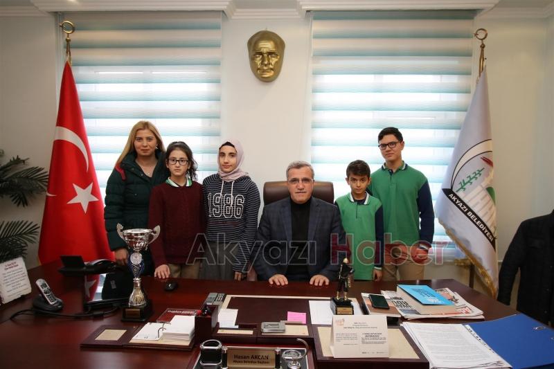 BAŞARILI JUDO EKİBİNDEN BAŞKANA ZİYARET