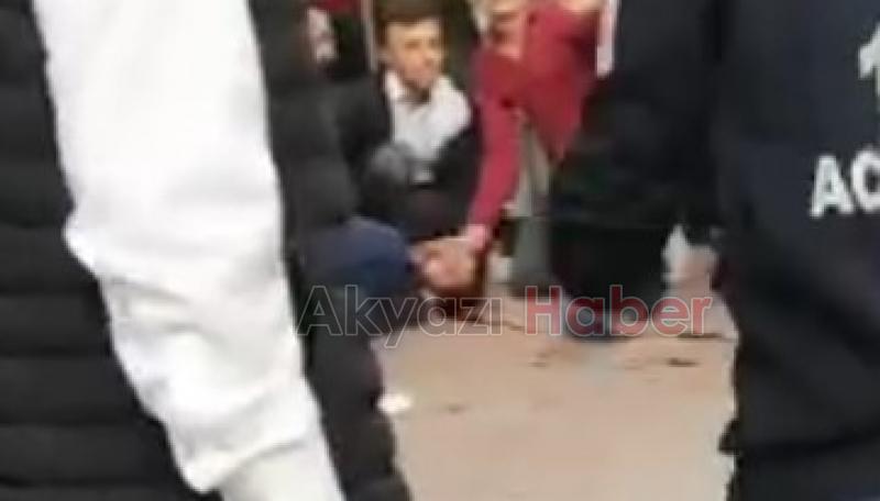 Basit Kaza Bir Anda Büyüdü 1 Kişi Yaralandı 