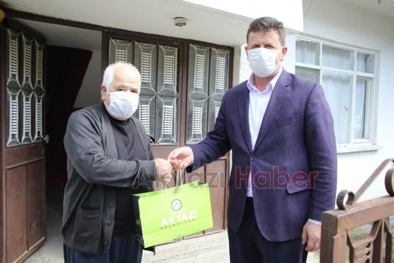 Başkan 65 yaş Üstü Basın Mensuplarına ziyaret etti