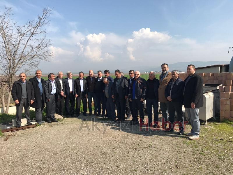 Başkan Akcan Afrin Sınırında