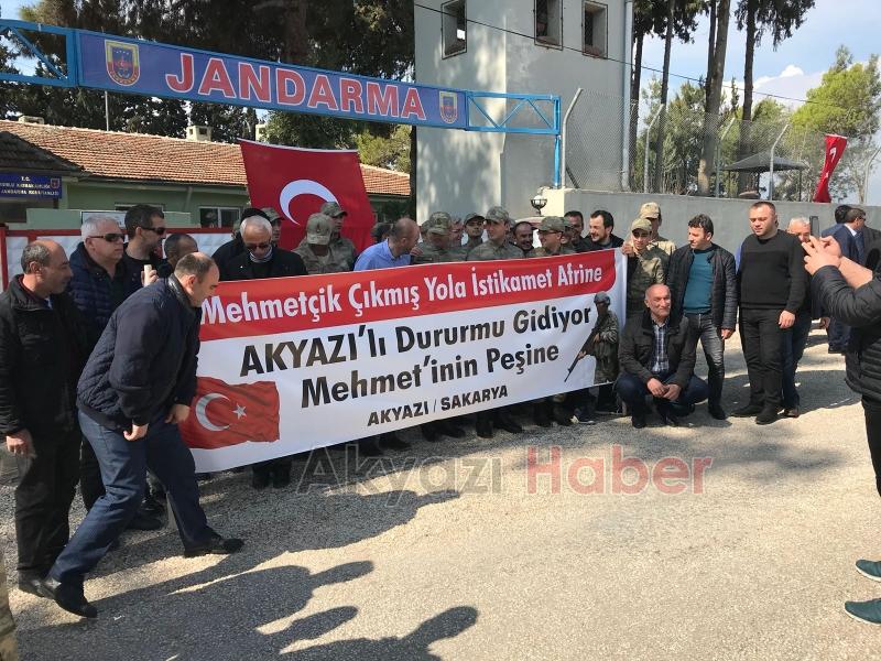 Başkan Akcan Afrin Sınırında
