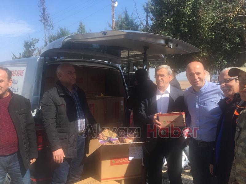 Başkan Akcan Afrin Sınırında