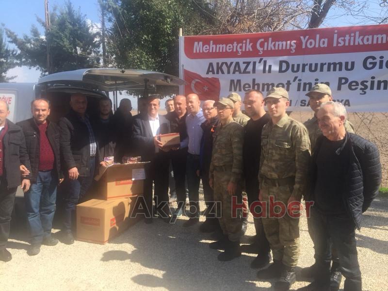 Başkan Akcan Afrin Sınırında