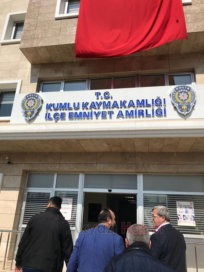 Başkan Akcan Afrin Sınırında