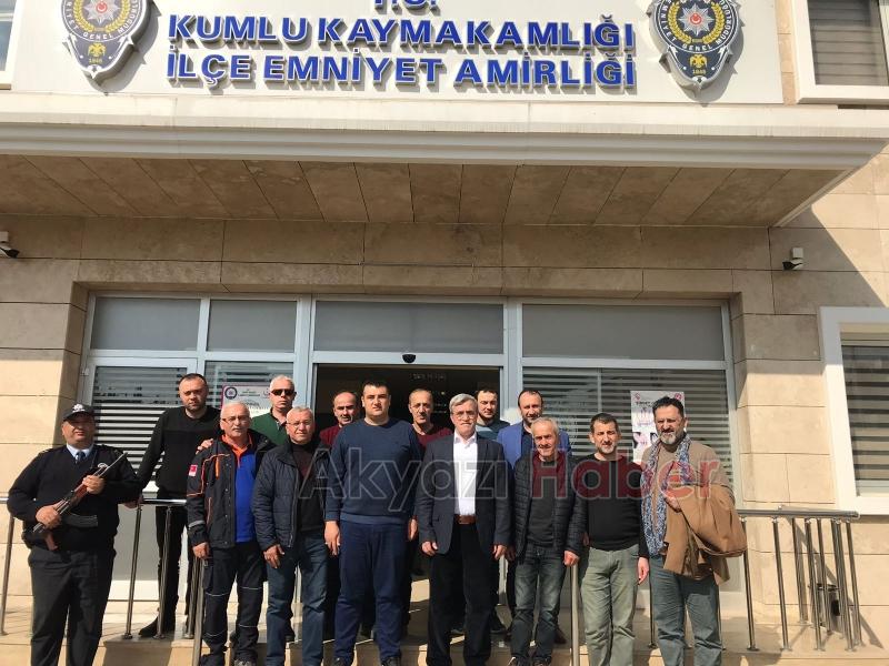 Başkan Akcan Afrin Sınırında