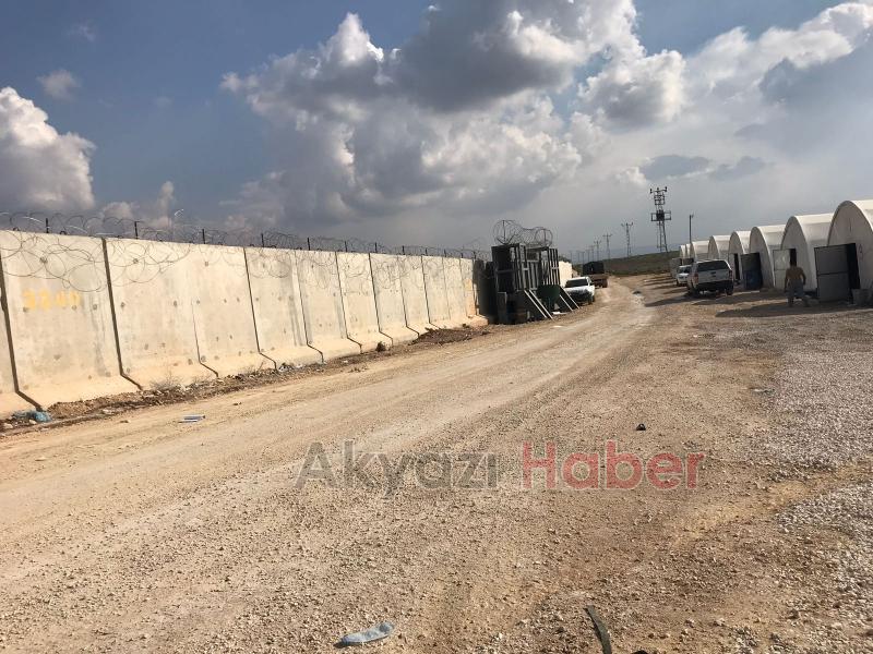 Başkan Akcan Afrin Sınırında