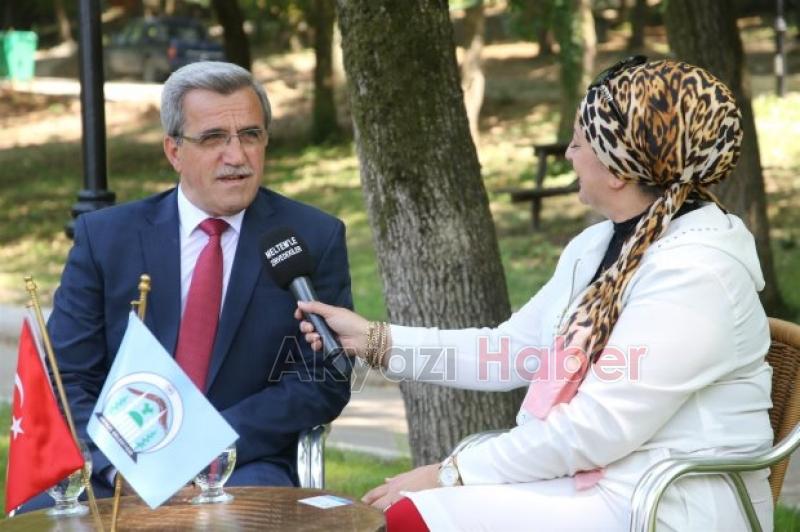 BAŞKAN AKCAN BU HAFTA PAZAR GÜNÜ KANAL A'DA  PROJELERİNİ ANLATACAK