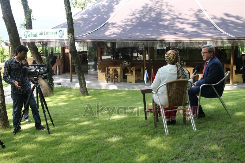 BAŞKAN AKCAN BU HAFTA PAZAR GÜNÜ KANAL A'DA  PROJELERİNİ ANLATACAK