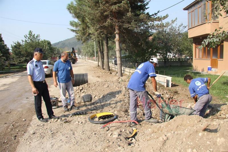 BAŞKAN AKCAN ÇALIŞMALARI YERİNDE İNCELEDİ