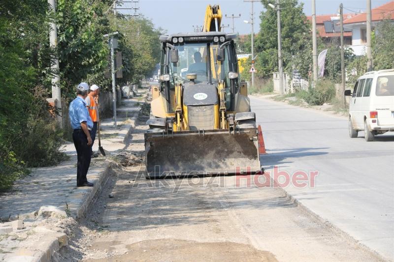 BAŞKAN AKCAN ÇALIŞMALARI YERİNDE İNCELEDİ
