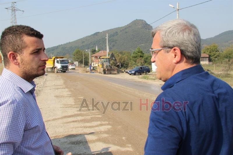 BAŞKAN AKCAN ÇALIŞMALARI YERİNDE İNCELEDİ