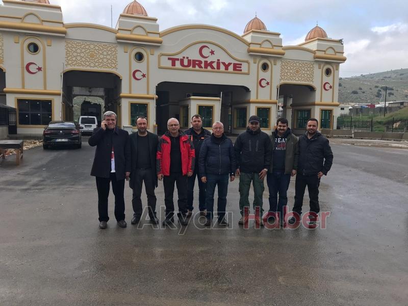 BAŞKAN AKCAN İDLİB DE