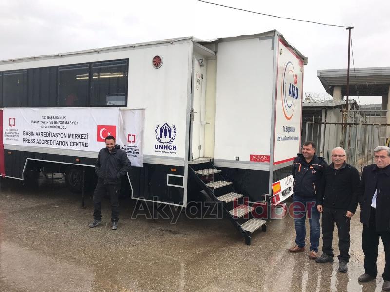 BAŞKAN AKCAN İDLİB DE