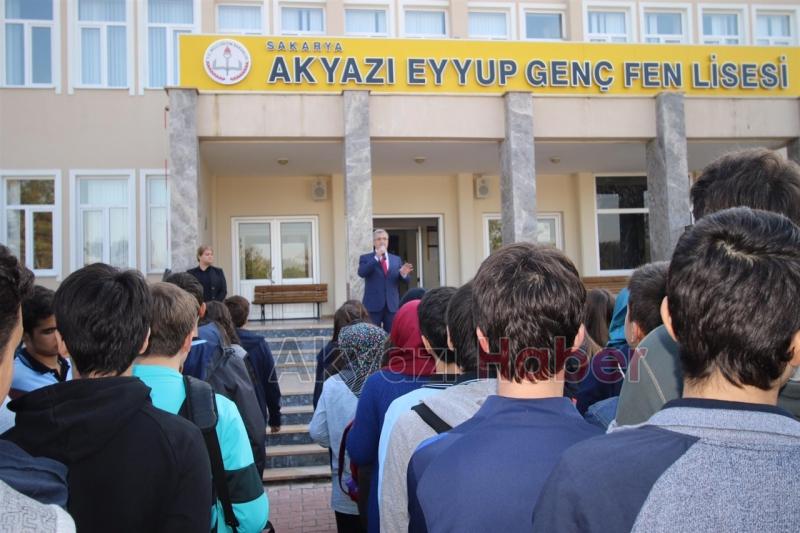 BAŞKAN AKCAN OKUL ZİYARETLERİNE DEVAM EDİYOR