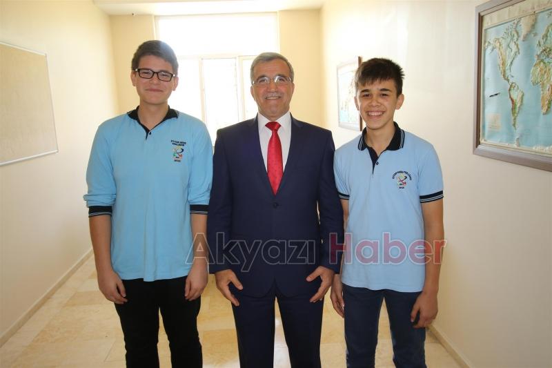 BAŞKAN AKCAN OKUL ZİYARETLERİNE DEVAM EDİYOR