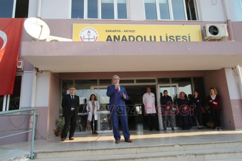 BAŞKAN AKCAN OKUL ZİYARETLERİNE ve FETÖ UYARILARINA DEVAM EDİYOR