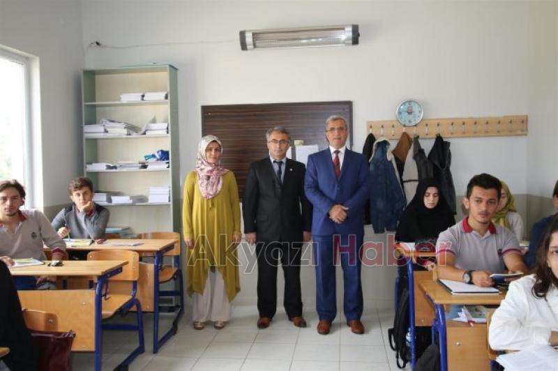 BAŞKAN AKCAN OKUL ZİYARETLERİNE ve FETÖ UYARILARINA DEVAM EDİYOR