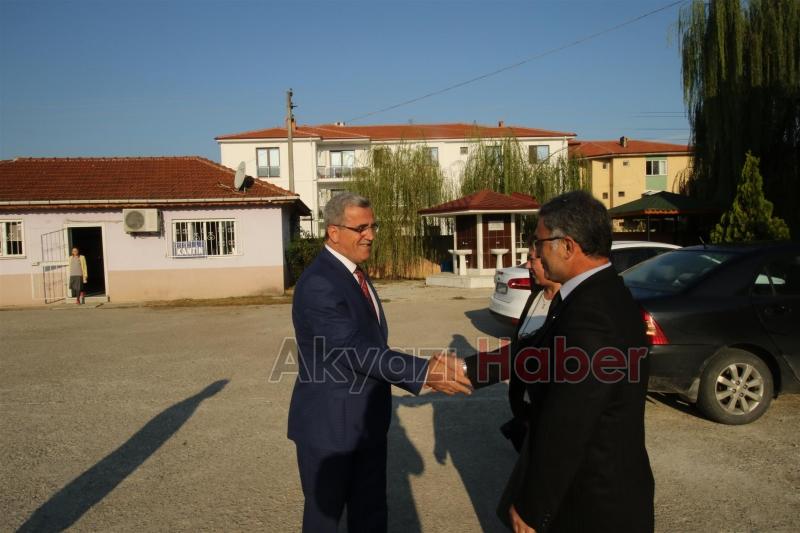 BAŞKAN AKCAN OKUL ZİYARETLERİNE ve FETÖ UYARILARINA DEVAM EDİYOR