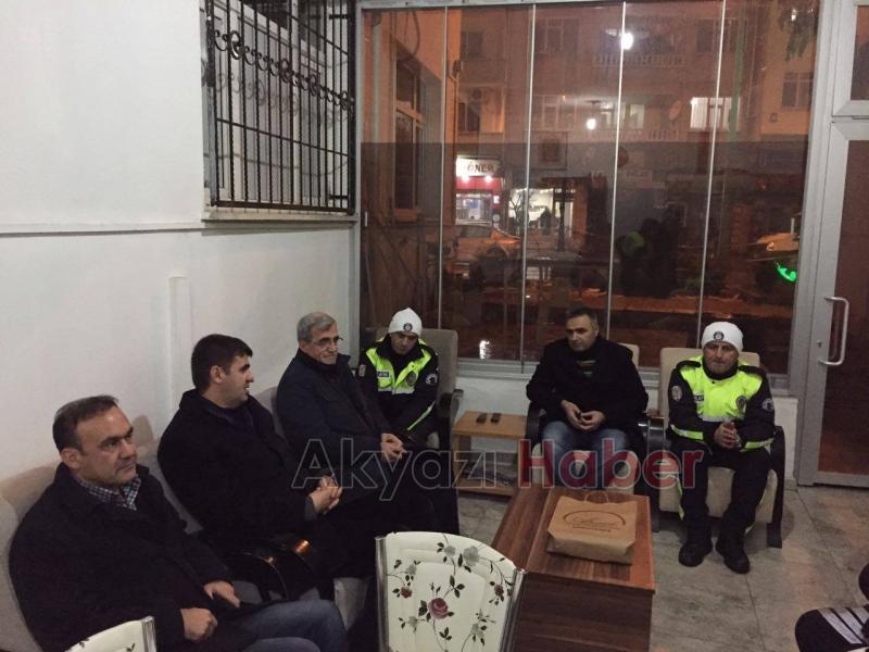 Başkan Akcan ve Kaymakam Kalaylı Kurumları Ziyaret Etti