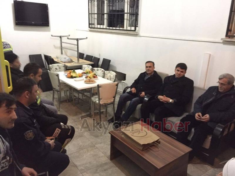 Başkan Akcan ve Kaymakam Kalaylı Kurumları Ziyaret Etti