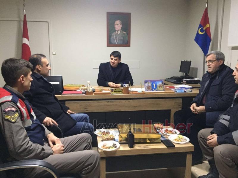 Başkan Akcan ve Kaymakam Kalaylı Kurumları Ziyaret Etti