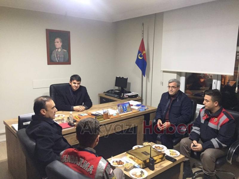 Başkan Akcan ve Kaymakam Kalaylı Kurumları Ziyaret Etti