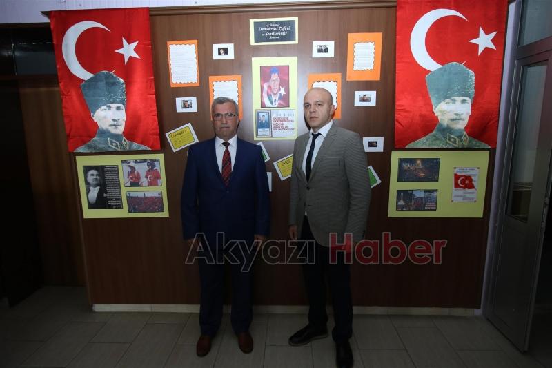 BAŞKAN AKCAN YENİ EĞİTİM ÖĞRETİM YILI ZİYARETLERİNE BAŞLADI