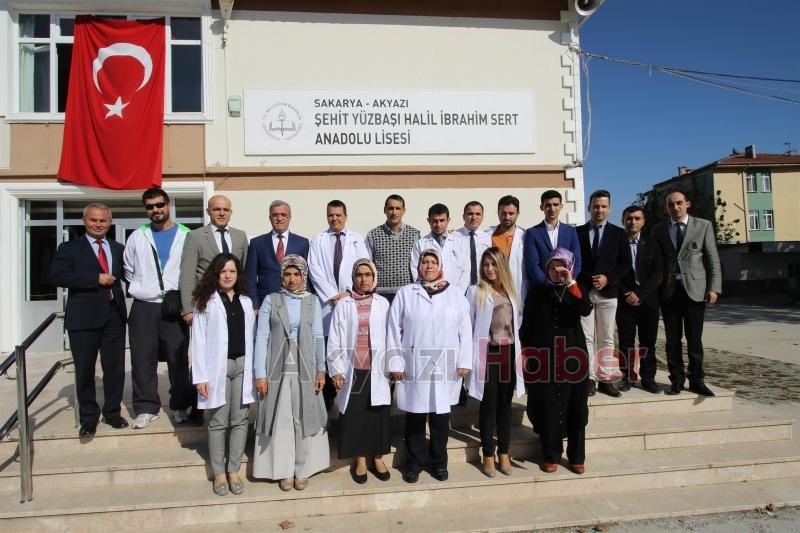 BAŞKAN AKCAN YENİ EĞİTİM ÖĞRETİM YILI ZİYARETLERİNE BAŞLADI