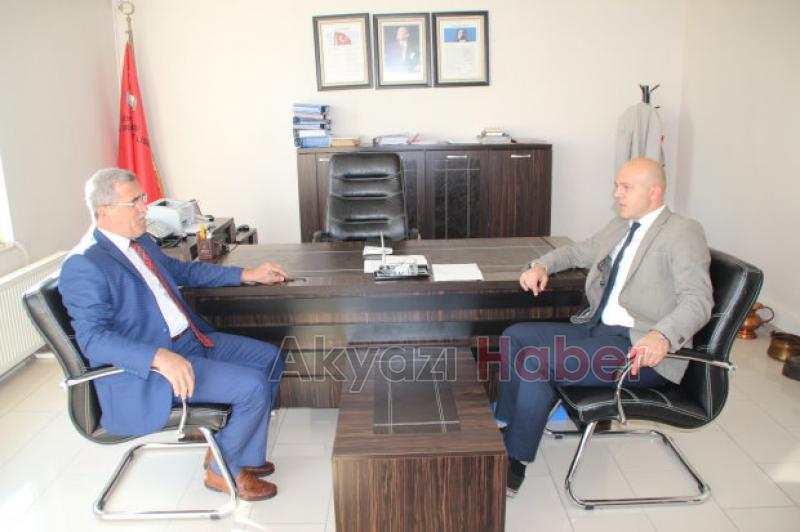 BAŞKAN AKCAN YENİ EĞİTİM ÖĞRETİM YILI ZİYARETLERİNE BAŞLADI