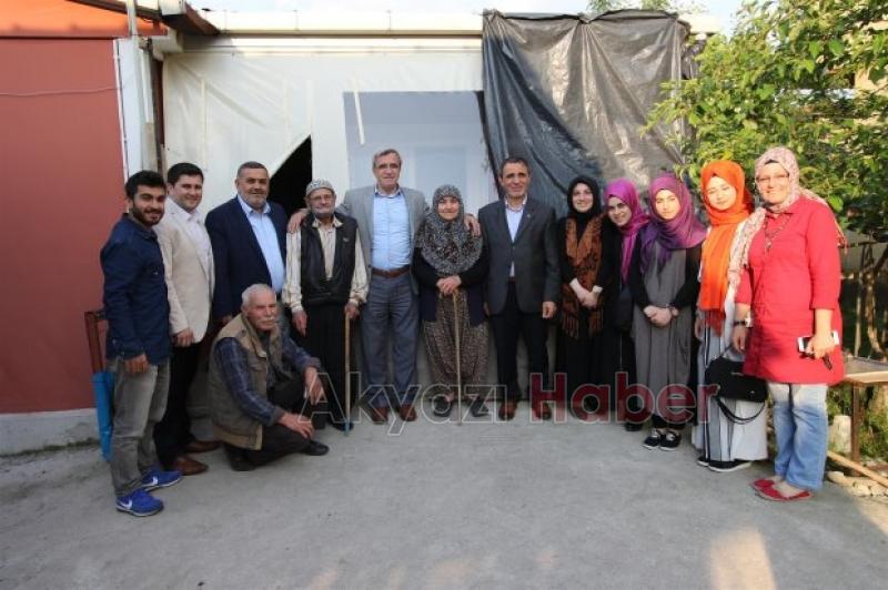 Başkan Akcandan Anneler Günü Ziyaretleri