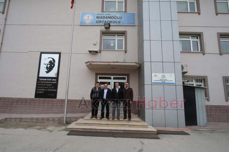 Başkan Akcandan Madanoğluna Ziyaret