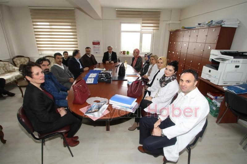 Başkan Akcandan Madanoğluna Ziyaret