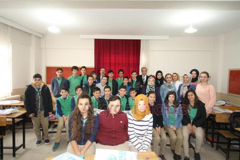 Başkan Akcandan Madanoğluna Ziyaret