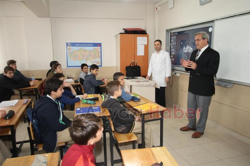 Başkan Akcandan Madanoğluna Ziyaret