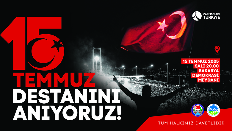 Başkan Alemdar; Milletin zaferi 15 Temmuz’da Demokrasi Meydanı’nda buluşalım