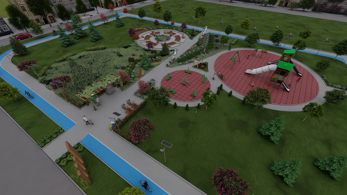 Başkan Alemdar, Peyzaj Mimarlığı öğrencileriyle inceledi