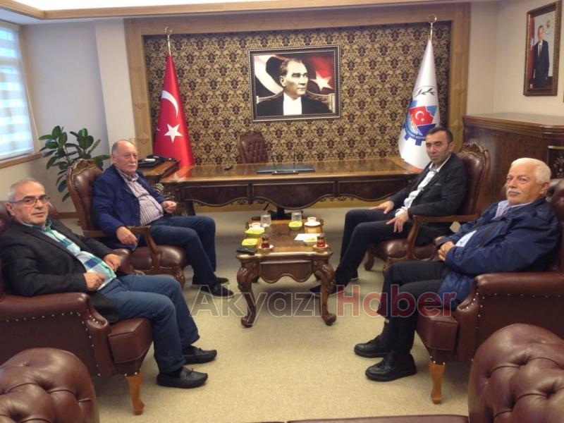  BAŞKAN BAYRAKTAR ÇAYELİ  TİCARET VE SANAYİ ODASINA ZİYARET