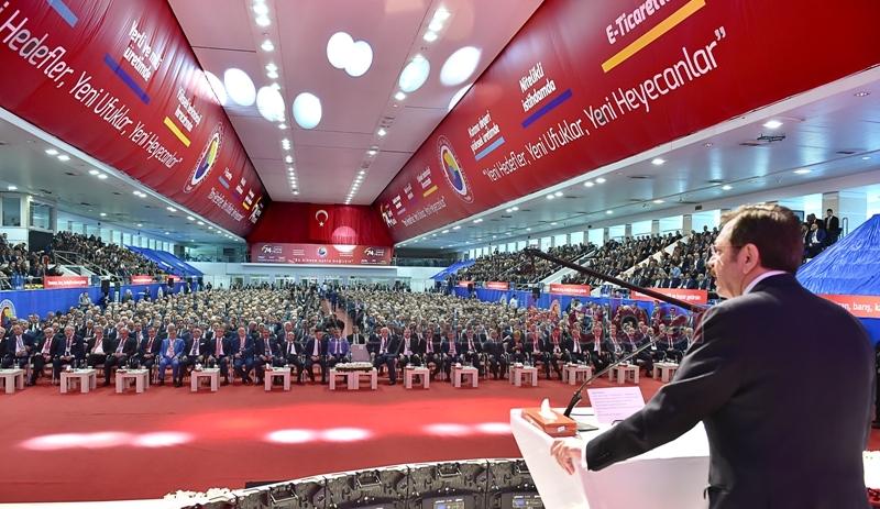 BAŞKAN BAYRAKTAR TOBB DA YENİDEN GÖREVE GELDi