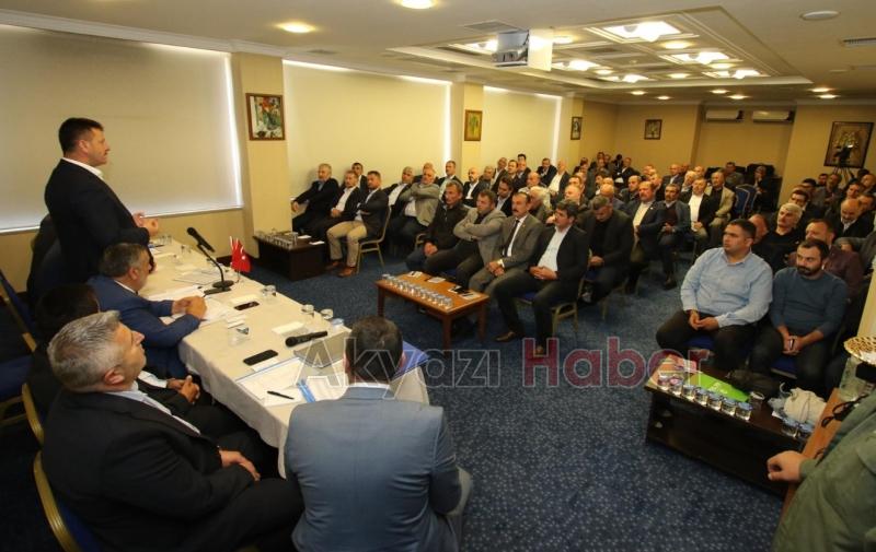BAŞKAN BİLAL SOYKAN MUHTARLARLA İSTİŞARE TOPLANTISI GERÇEKLEŞTİRDİ