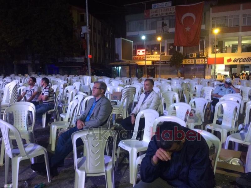 Başkan Demokrasi Nöbetinde