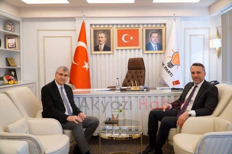 Başkan Yüce AK Parti İl Başkanı Teveri ziyaret etti
