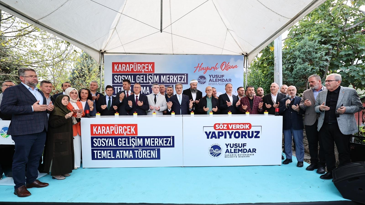 Başkan Yusuf Alemdar söz vermişti, temeli atıldı