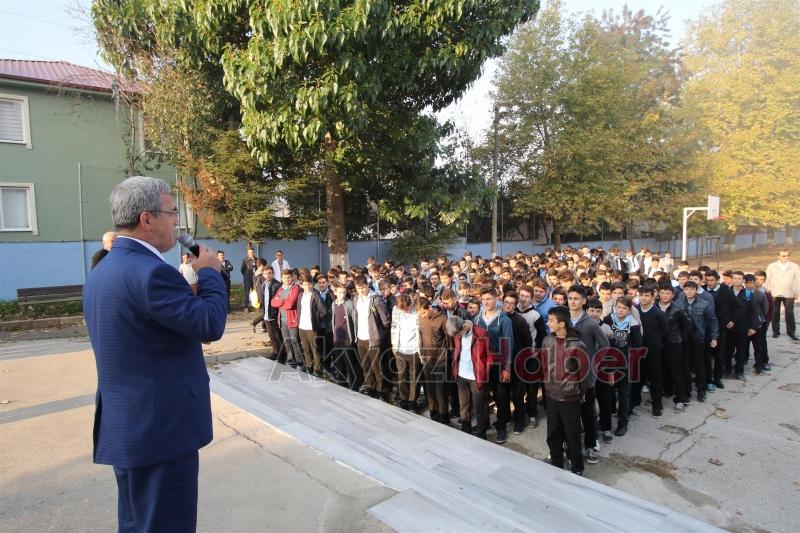  BAŞKAN'DAN İMAMHATİP LİSESİNE ZİYARET