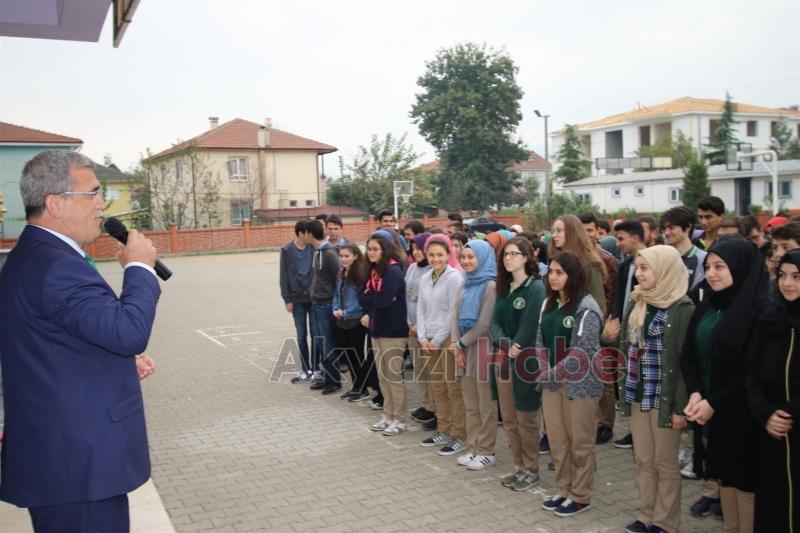  BAŞKANDAN KONURALP ANADOLU LİSESİNE ZİYARET
