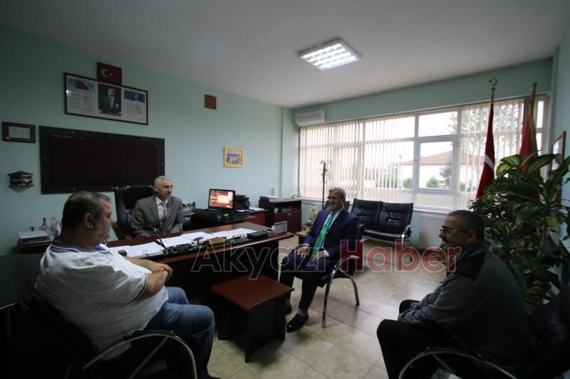  BAŞKANDAN KONURALP ANADOLU LİSESİNE ZİYARET