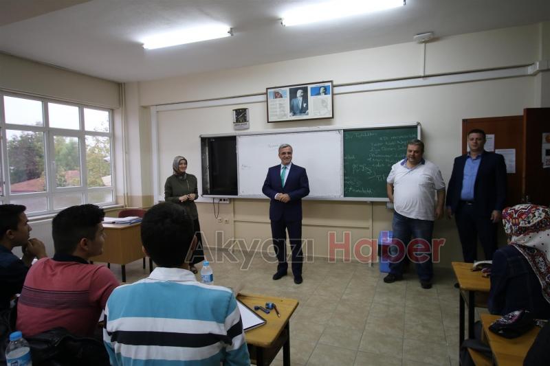  BAŞKANDAN KONURALP ANADOLU LİSESİNE ZİYARET