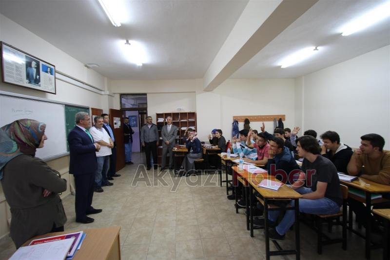  BAŞKANDAN KONURALP ANADOLU LİSESİNE ZİYARET