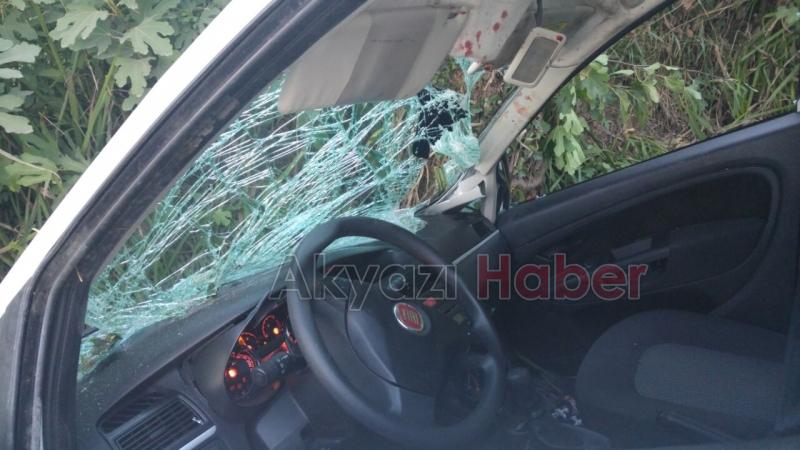 Batakköy Civitler Yolunda Kaza